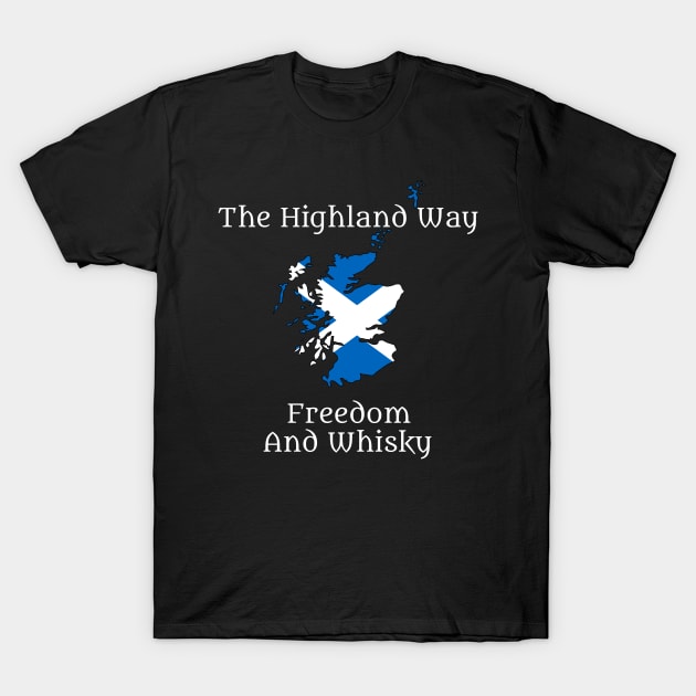 The Highland Way T-Shirt by blackroserelicsshop@gmail.com